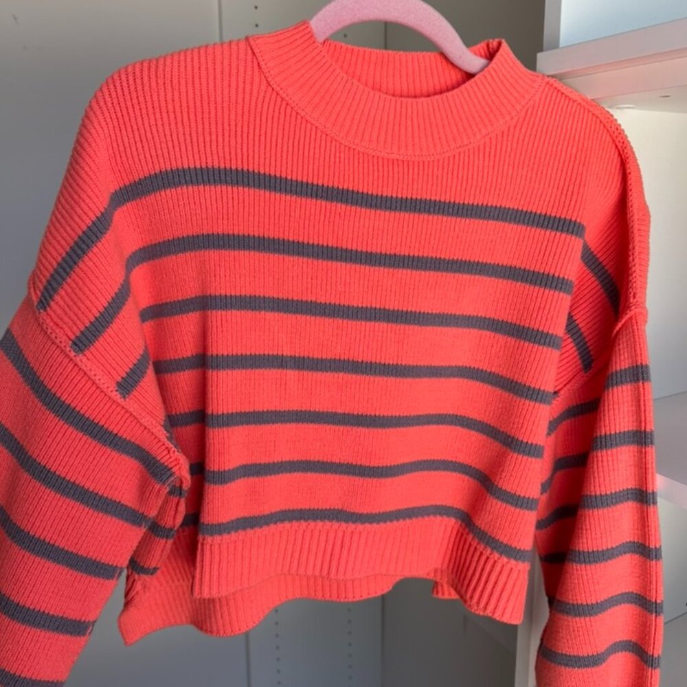 Free People Striped Sweater